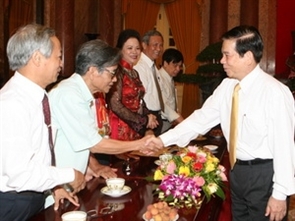 Nguyen Minh Triet appelle Ã  la valorisation du patrimoine culturel