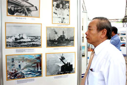 Can Tho : exposition sur la piste Ho Chi Minh en mer