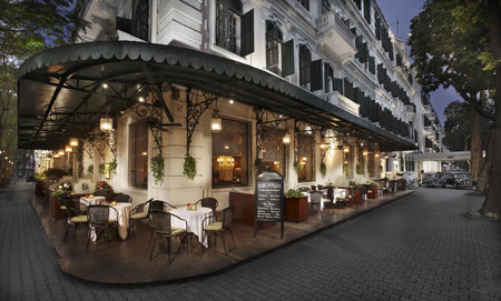Découverte d'un vieil abri dans le Sofitel Legend Metropole de Hanoi