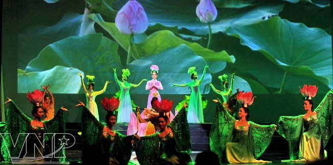 La danse gracieuse du lotus