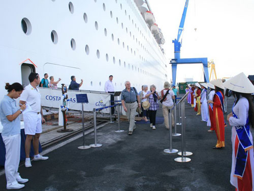 2.000 croisiéristes étrangers à Ho Chi Minh-Ville