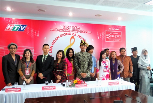 Festival du chant télévisé de l’ASEAN à Hô Chi Minh-Ville