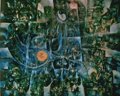 Exposition d'oeuvres du peintre Vinh Phôi