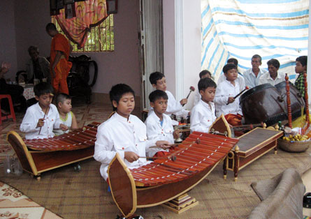 La musique pentatonique des Khmers
