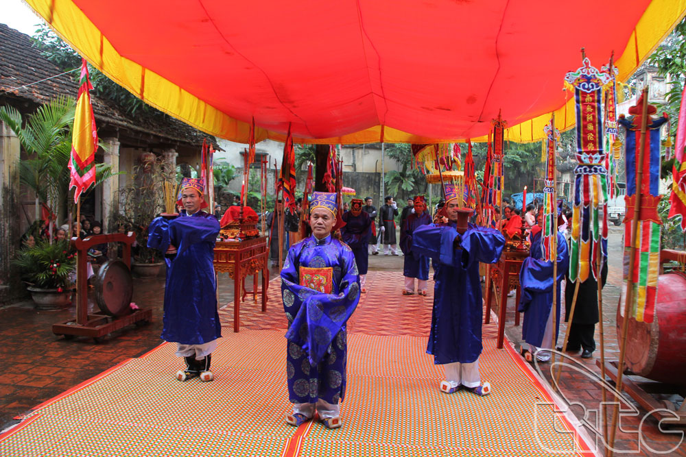 Fête de la maison communale de La Duong  