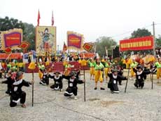 Fête du temple Ba Trieu  